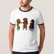 Dackel String Trio Musicians Tshirt
