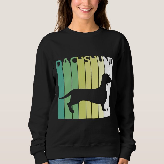 Dackel Sweatshirt (Vorderseite)