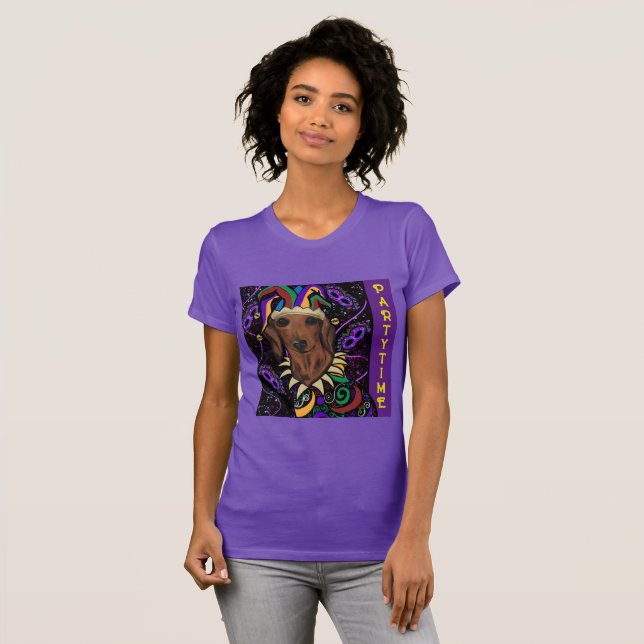 Dackel T-Shirt (Vorne ganz)