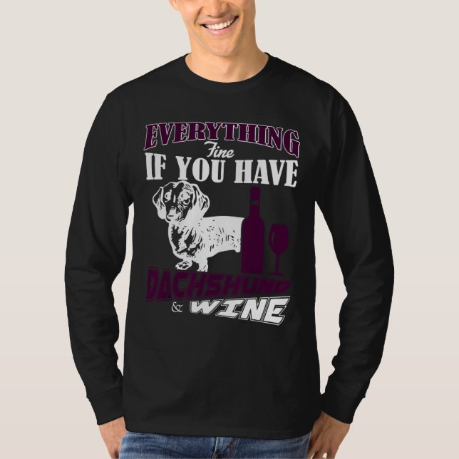 Dackel T-Shirt (Vorderseite)