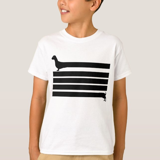 Dackel T-Shirt (Vorderseite)