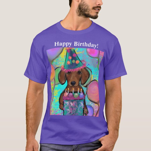 Dackel T-Shirt (Vorderseite)