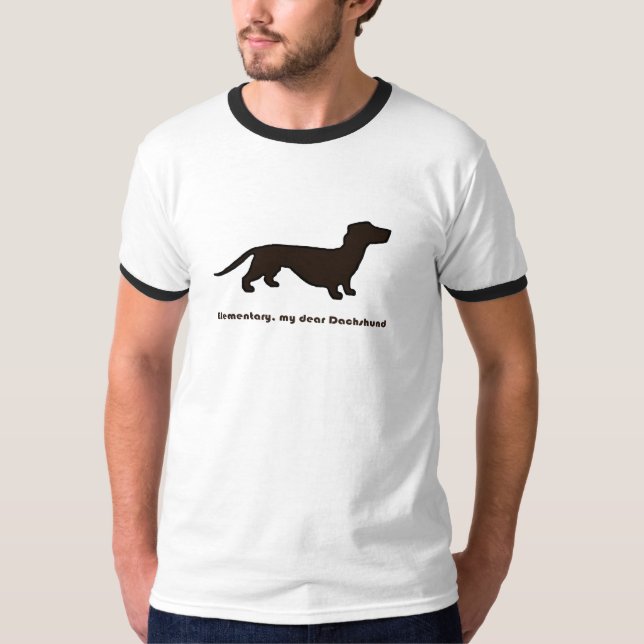 Dackel T-Shirt (Vorderseite)