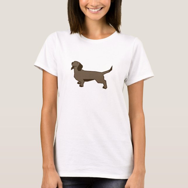 Dackel T-Shirt (Vorderseite)