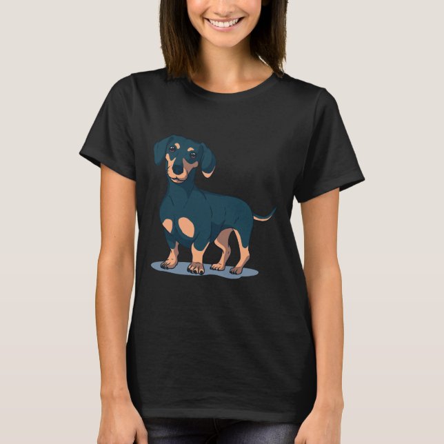 Dackel T-Shirt (Vorderseite)
