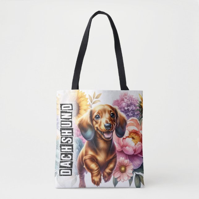 Dackel Tasche (Vorderseite)