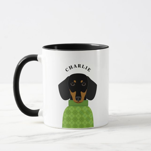 Dackel Tasse (Links)