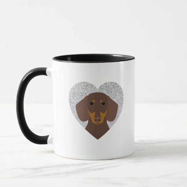 Dackel Tasse (Links)