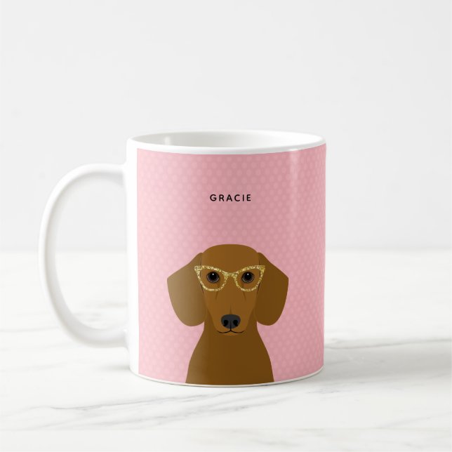 Dackel Tasse (Links)