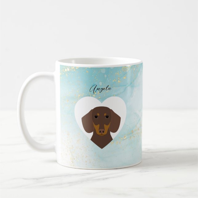 Dackel Tasse (Links)