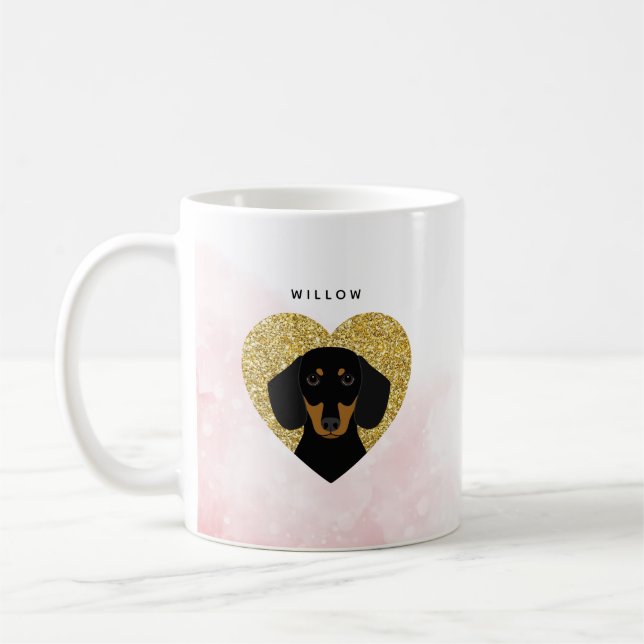 Dackel Tasse (Links)