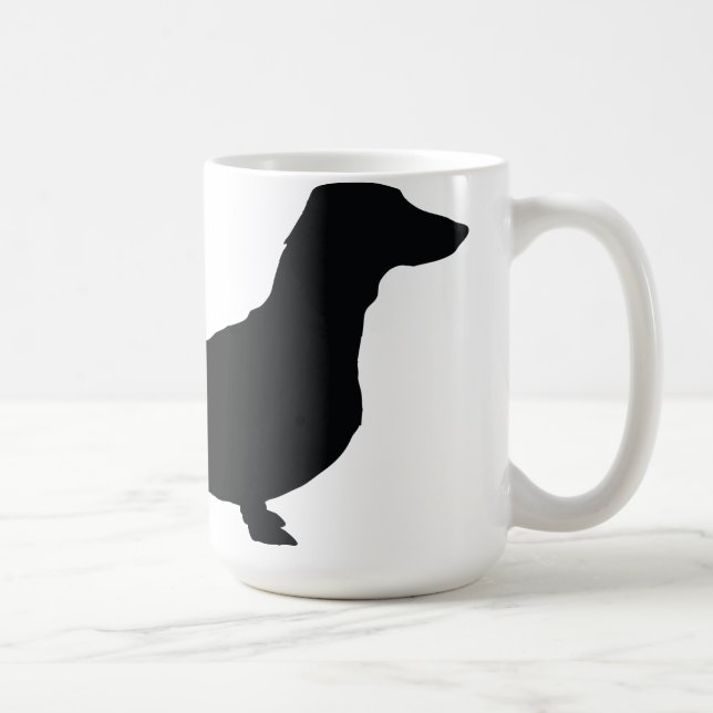 Dackel-Tasse Kaffeetasse (Rechts)
