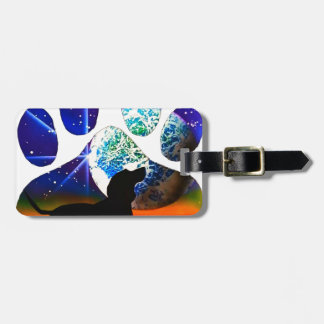 Dackel-Tatze Gepäckanhänger