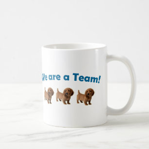 Dackel-Team-Tasse Kaffeetasse