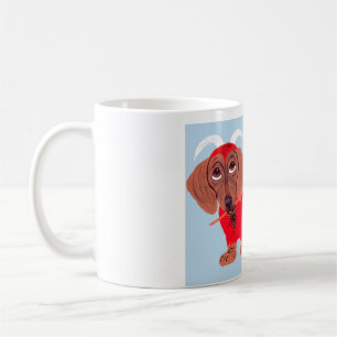 Dackel-Teufel Kaffeetasse
