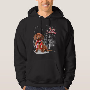 Dackel Tree Frohe Weihnachten Dackel Weihnachten W Hoodie