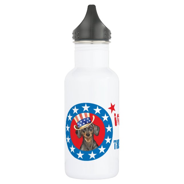 Dackel Trinkflasche (Links)