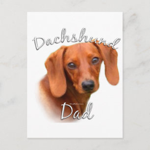 DACKEL VATER 2 POSTKARTE