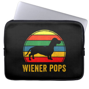 Dackel Vater Besitzer Laptopschutzhülle