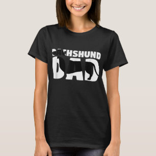Dackel Vater Dackel Geschenk Vater Hund Vater T-Shirt