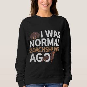Dackel Vater Funny Dackel Hund Lover Dackel Multip Sweatshirt