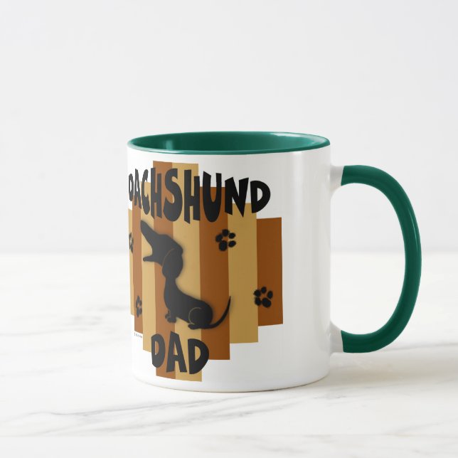 Dackel-Vater-Tasse Tasse (Rechts)