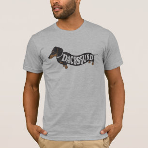 Dackel-Vintager T - Shirt