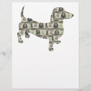 Dackel von Geld an der Wall Street