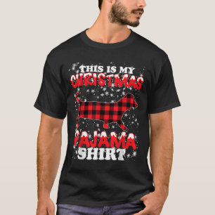 Dackel Weihnachts-Hund Lover Das ist mein Weihnach T-Shirt