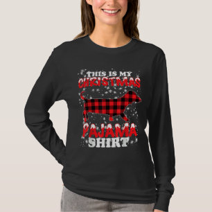 Dackel Weihnachts-Hund Lover Das ist mein Weihnach T-Shirt