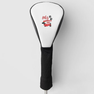 Dackel Weihnachts-Shirt _ Funny Feliz Naughty Do Golf Headcover