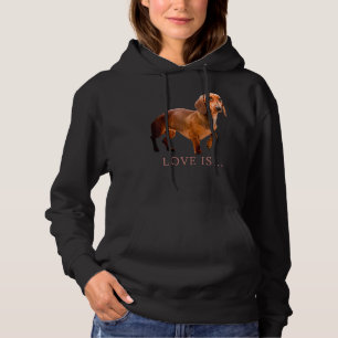Dackel Weiner Dog Mama Vater Liebe Dackel Welpe Cu Hoodie