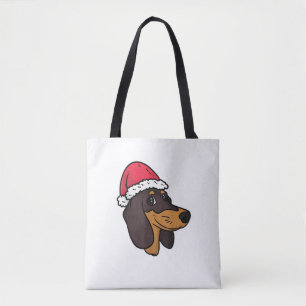 Dackel Weiner Dog Weihnachten Tasche