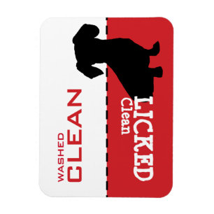 Dackel Weiner Hundespülmaschinen-Magnet-Zeichen Magnet
