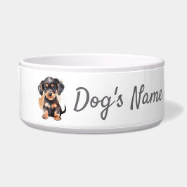Dackel Welpe Keramik Pet Bowl Napf