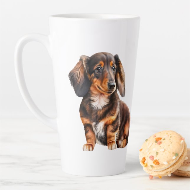 Dackel Welpen Hund Doxy Weiner Hund Welpe Milchtasse (Beispiel)