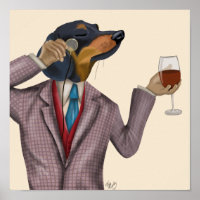 Dackel Wine Snob