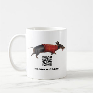 Dackel-Wolf-Tasse 2 Kaffeetasse