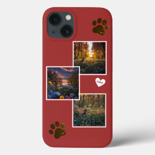 Dackel Wonder: Dackel Foto Collage iPhone Fall Case-Mate iPhone Hülle