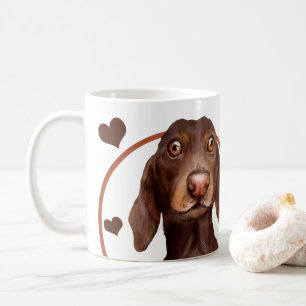 Dackel Wurst Hund jeden Snack, den Sie machen Kaffeetasse