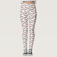 Dackel Wurst Hunde Leggings