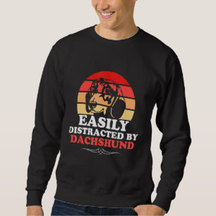 Dackel Würstchen Dackel Dackel Wurst Hund Hund Hun Sweatshirt