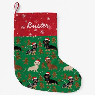 Dackel Zollhund-Lebkuchen Kleiner Weihnachtsstrumpf