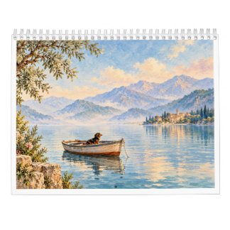 Dackelkalender 2027 Mediterrane Träume Kalender