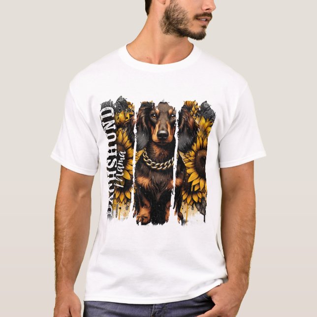 Dackelmama T-Shirt (Vorderseite)