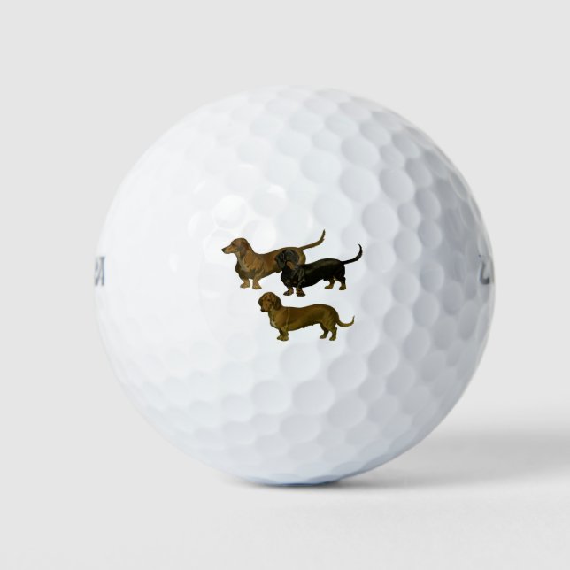 Dackeln Golfball (Vorderseite)