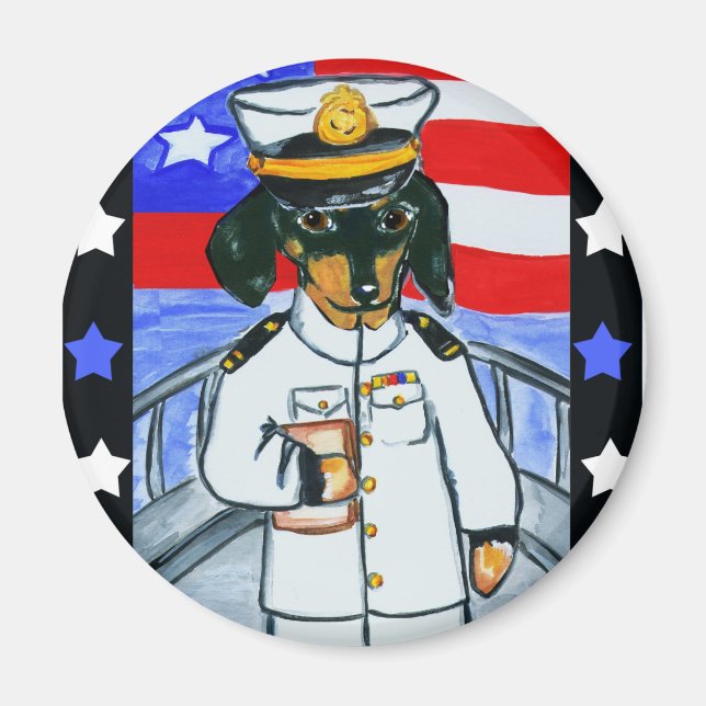 Dackeln Magnet (Vorne)