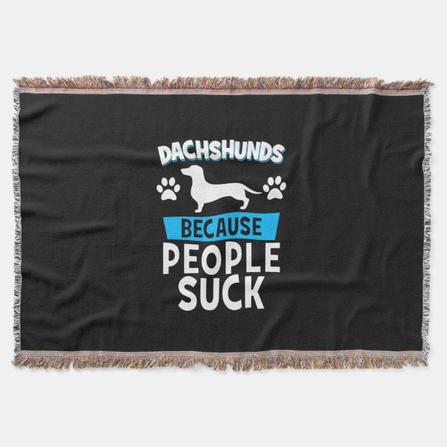 Dackeln mit meinen Freunden Decke (Vorderseite)