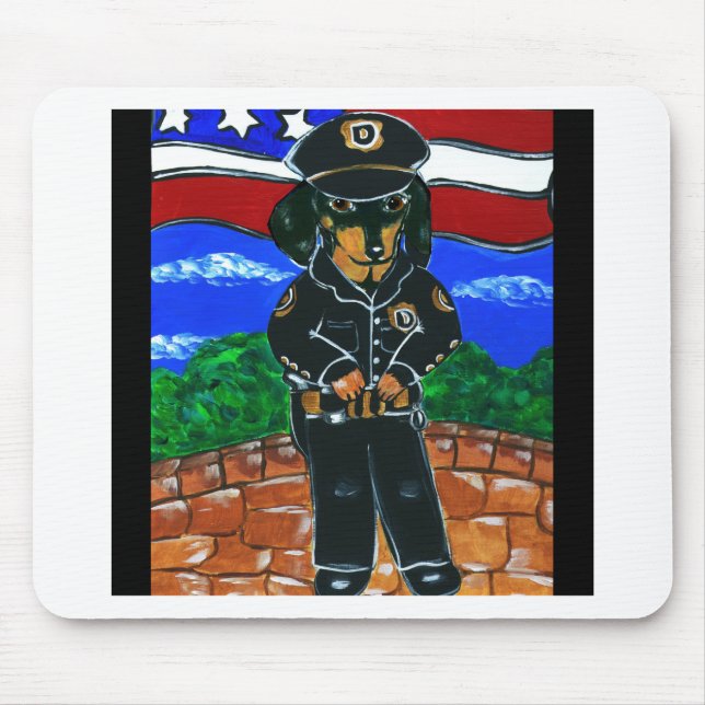 Dackeln Mousepad (Vorne)