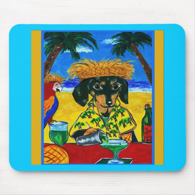 Dackeln Mousepad (Vorne)